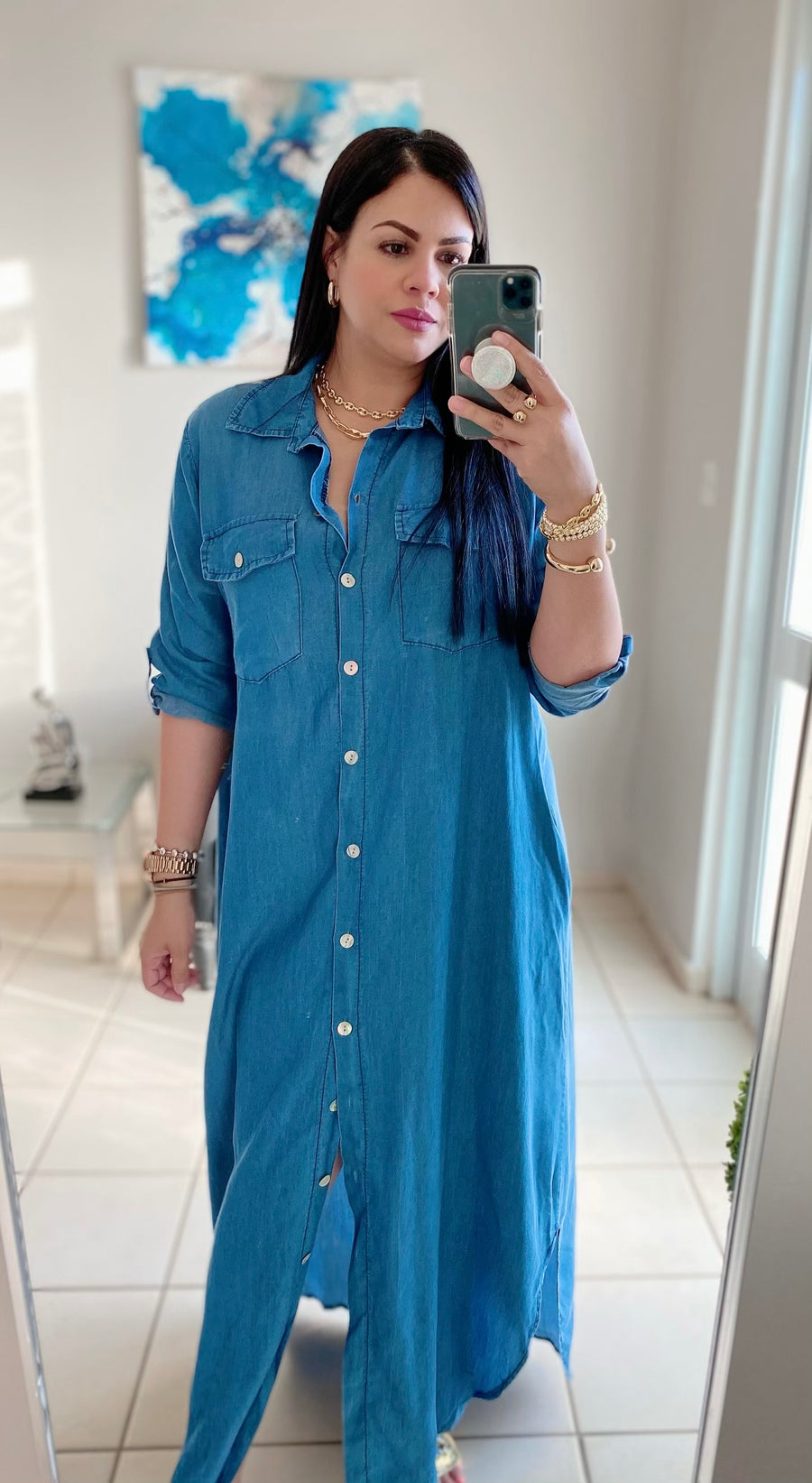 Nissi Shirt Dress