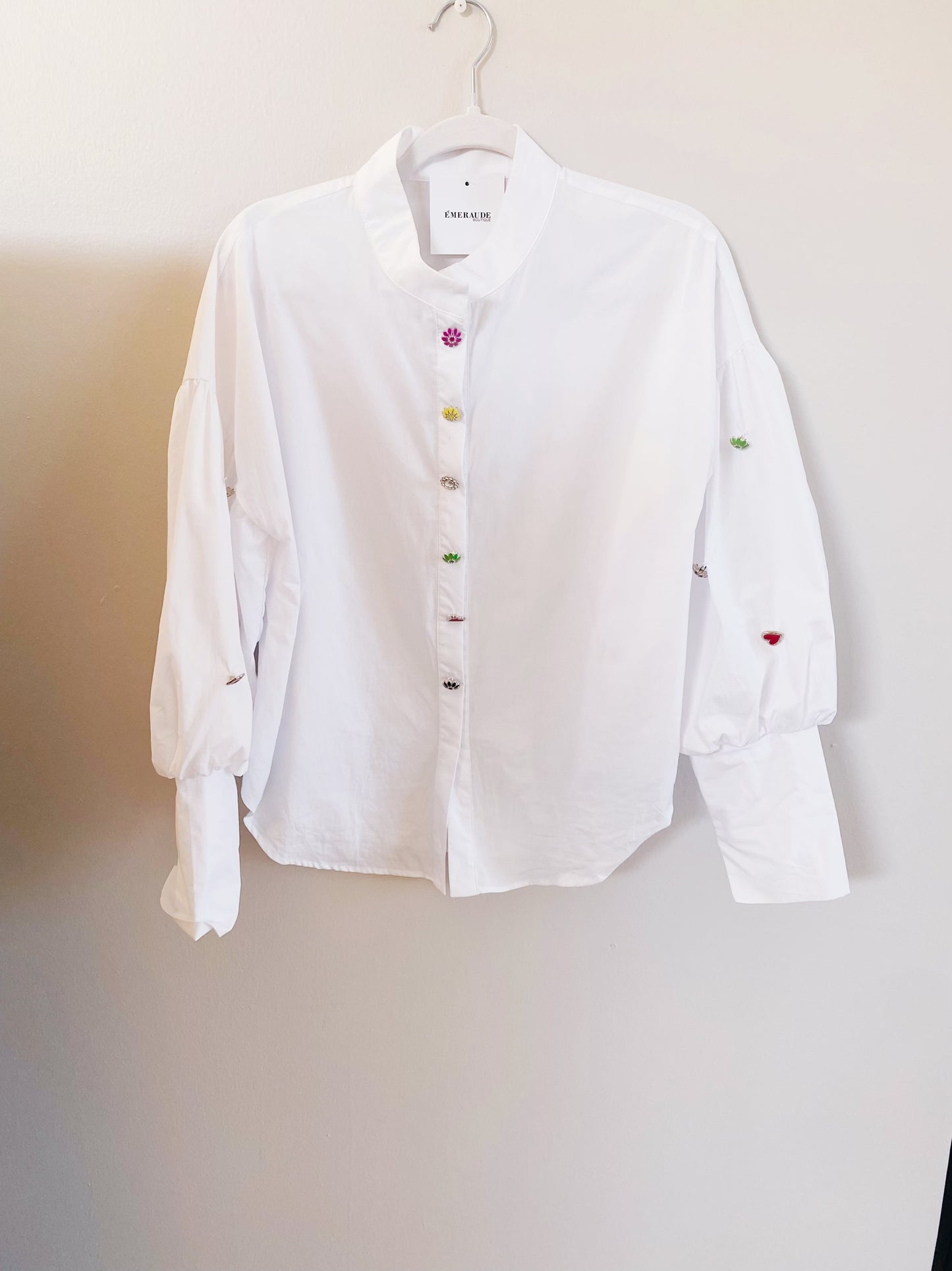 Floral Buttons Blouse