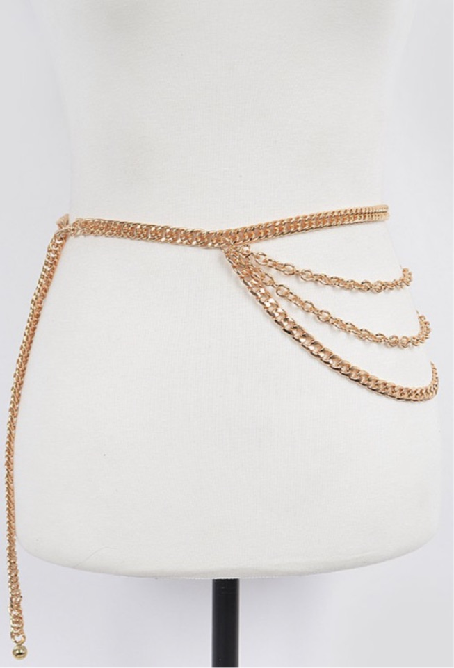 Drop Chain Belt