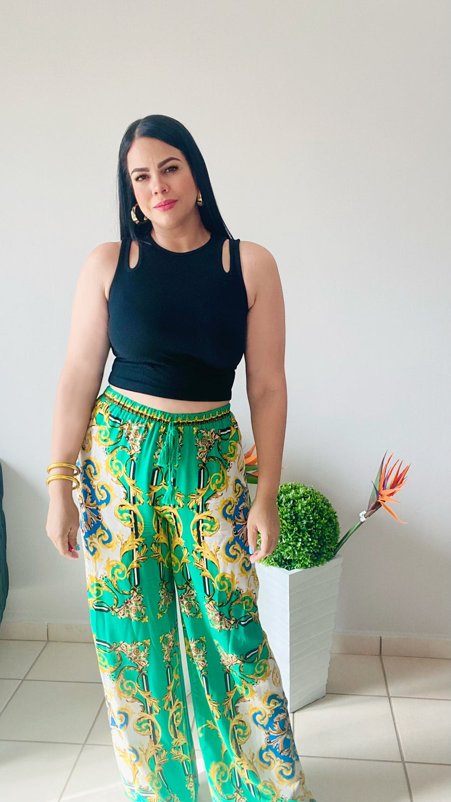 Tropical Palazzo Pant