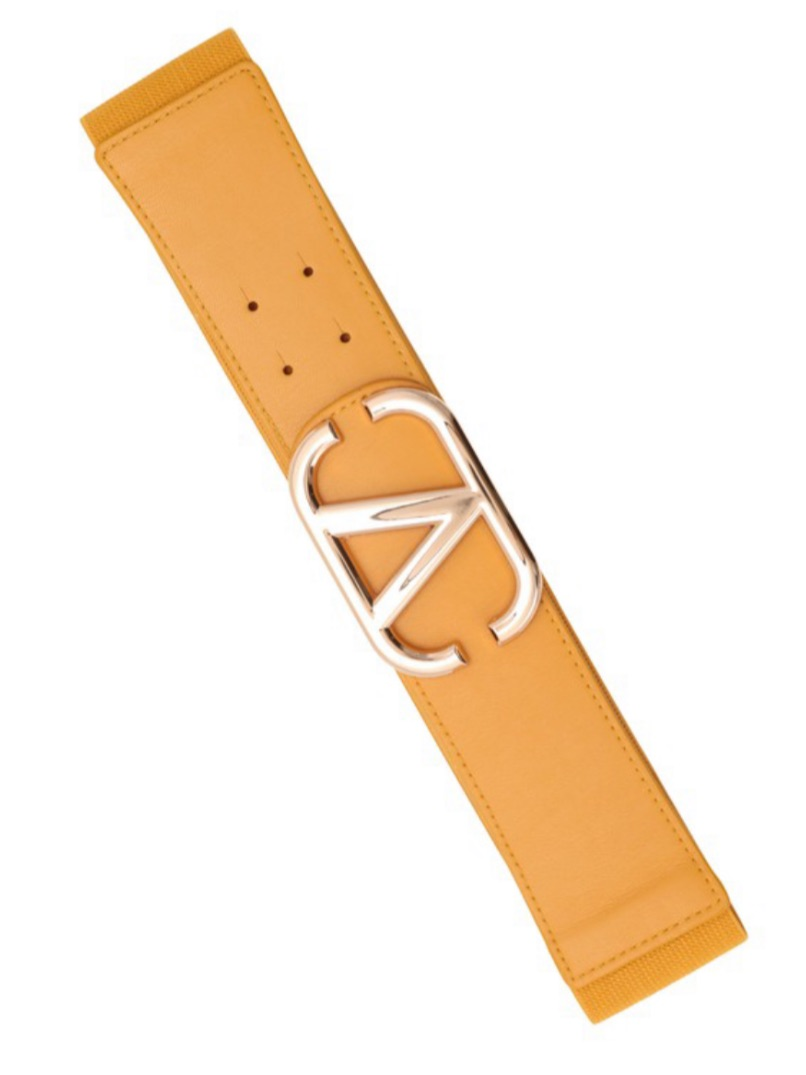 Square Buckle Elastic Belt