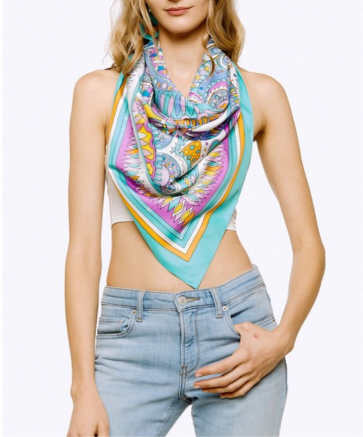 Multi Print Scarf