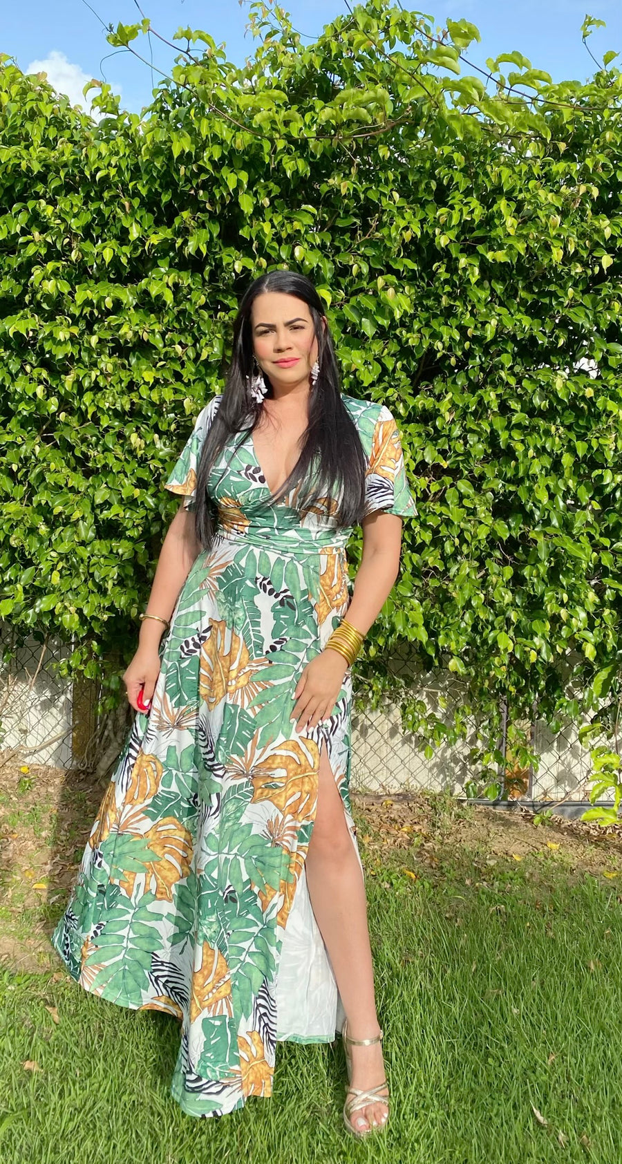 In the Garden Maxi Dress