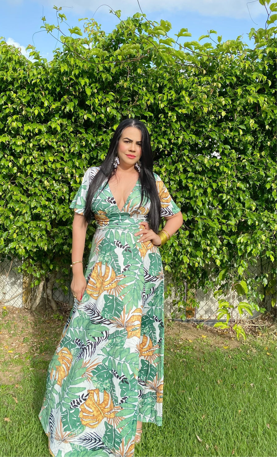 In the Garden Maxi Dress