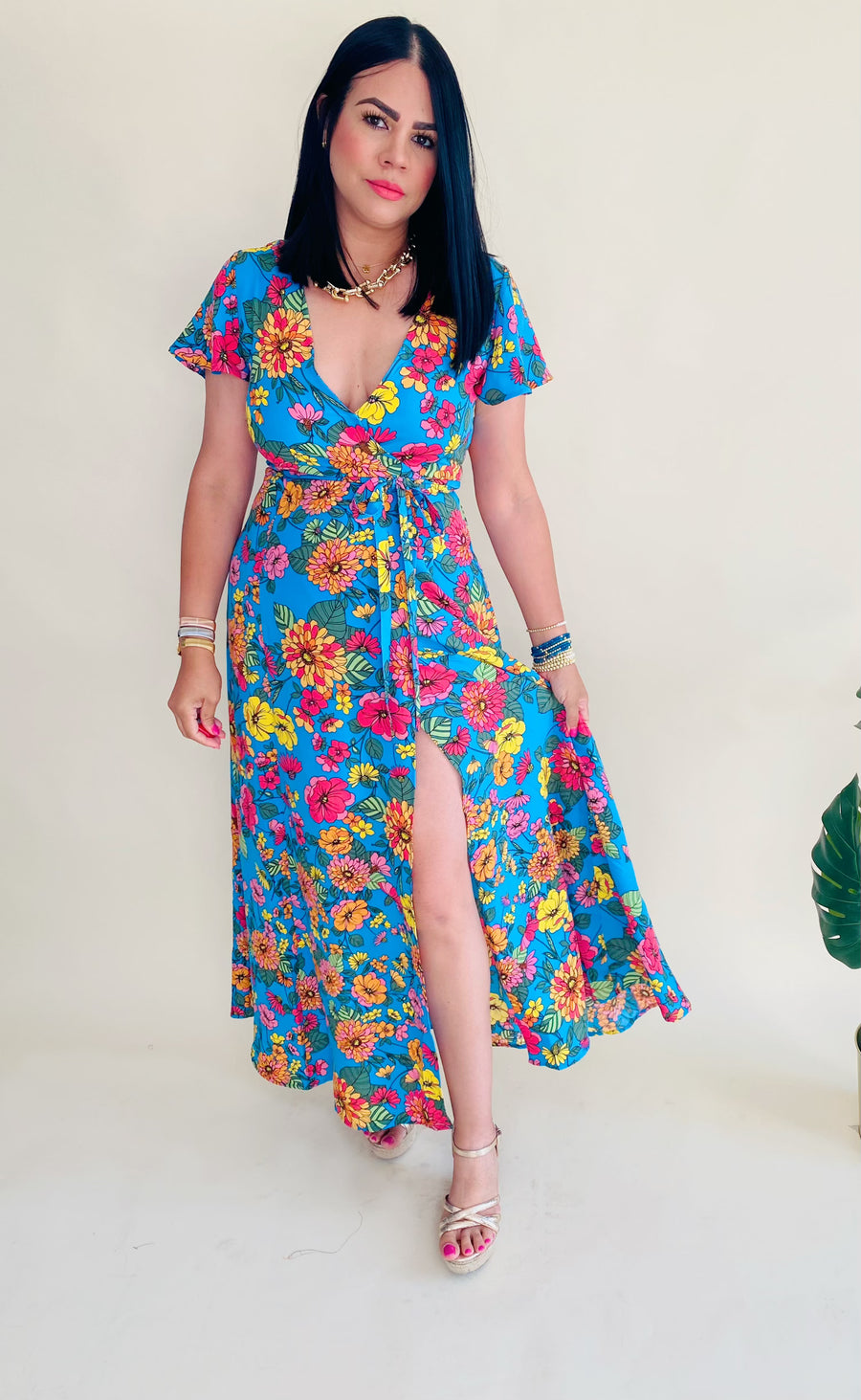 Twiggy Floral Maxi Dress