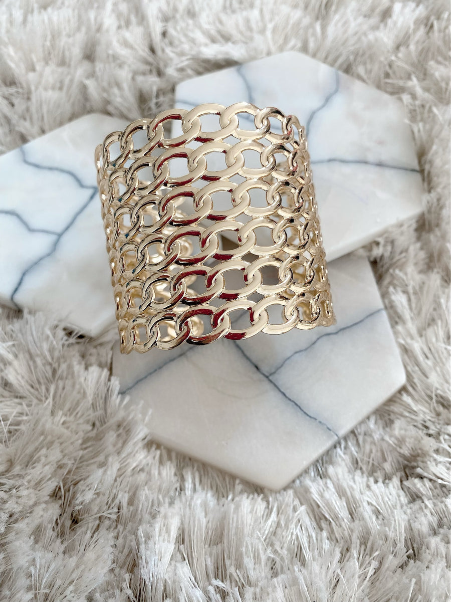 Chain Cuff Bracelet