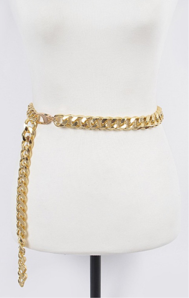 Cross Chain Drop Belt