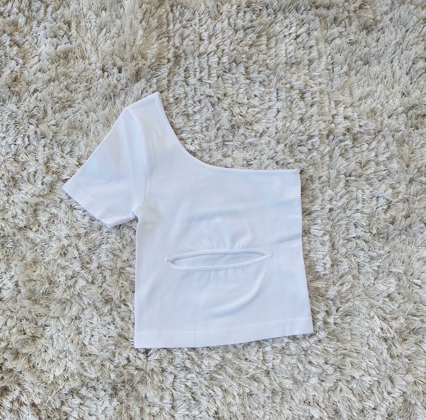 One Shoulder Cut Out Basic