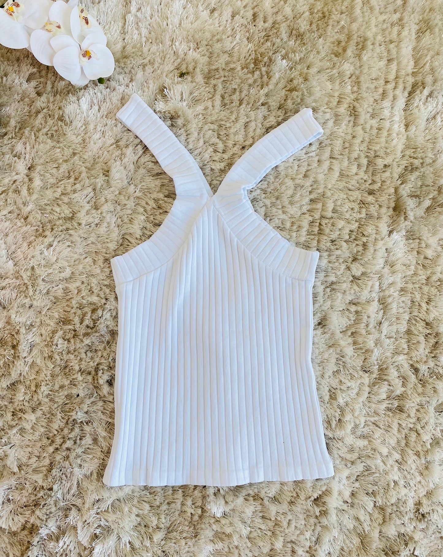 Cross Neck Basic Top