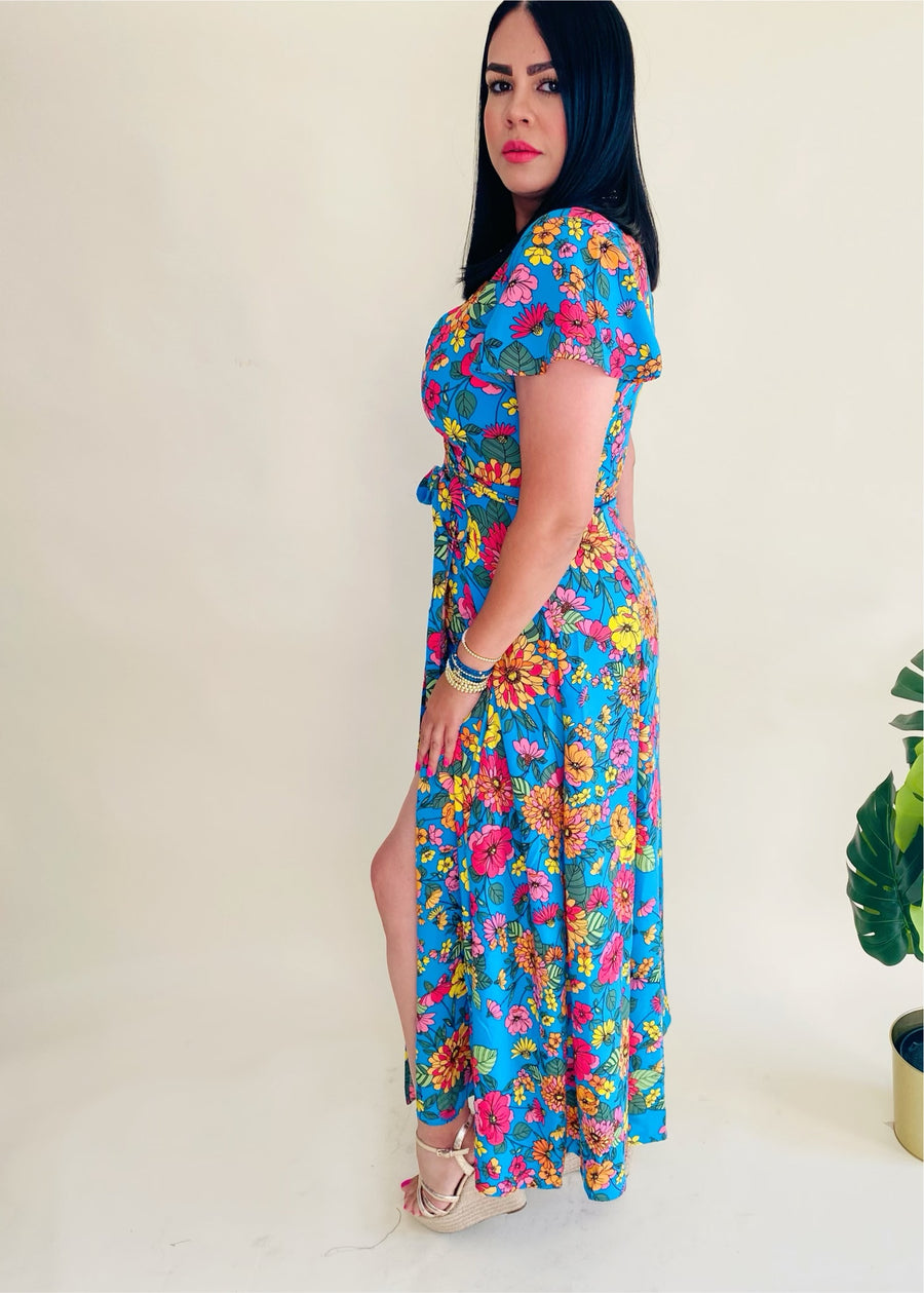 Twiggy Floral Maxi Dress