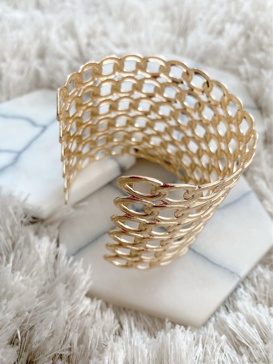 Chain Cuff Bracelet