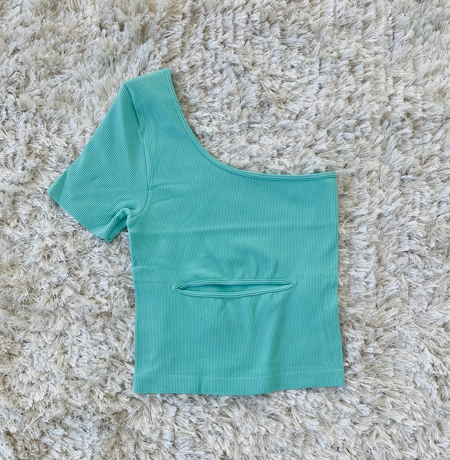 One Shoulder Cut Out Basic