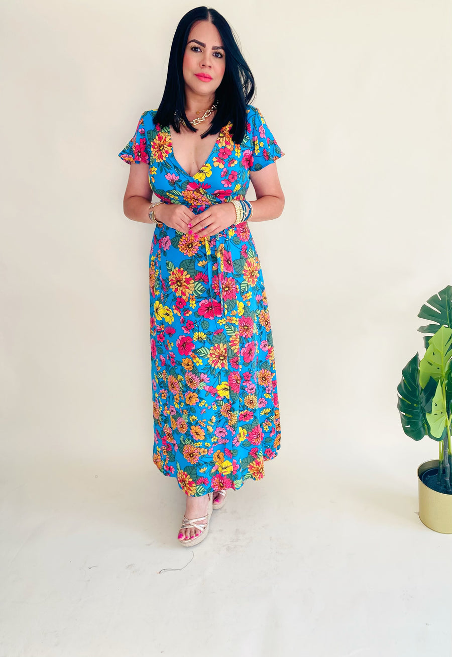 Twiggy Floral Maxi Dress