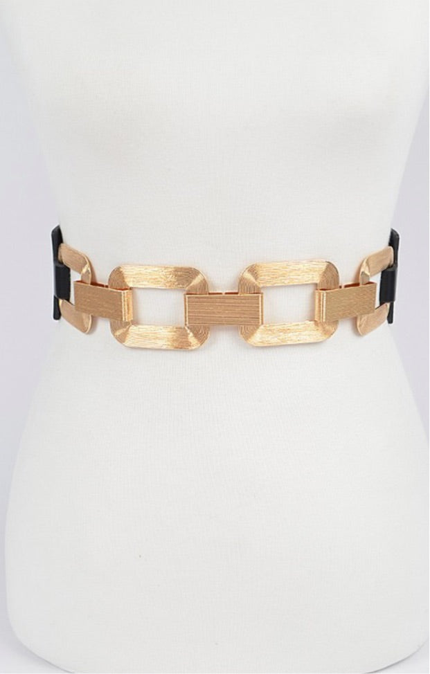 Multi Square Buckle Belt